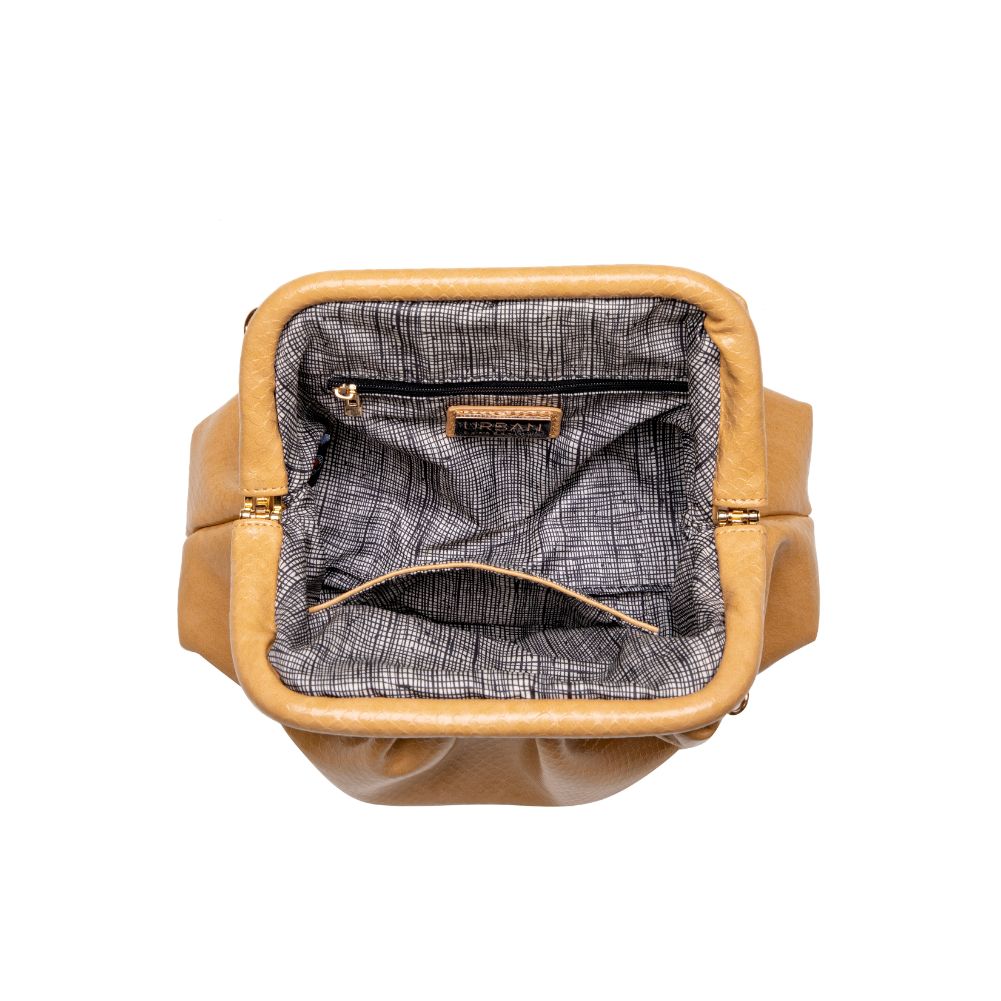 Product Image of Urban Expressions Mable Snake Crossbody 840611175915 View 4 | Custard