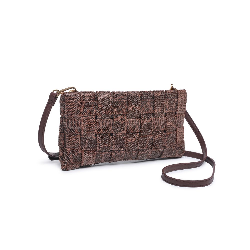 Product Image of Urban Expressions Malika Clutch 818209010443 View 6 | Chocolate