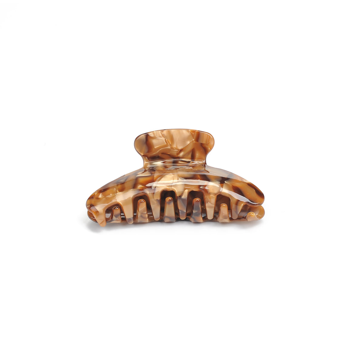 Urban Expressions Martina - Hair Claw Hair Claw 818209012966 View 4 | Brown Marble