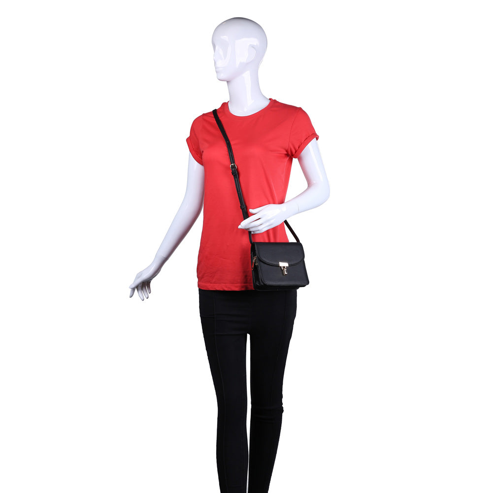 Product Image of Urban Expressions Fern Crossbody NA-840611151285 View 5 | Black