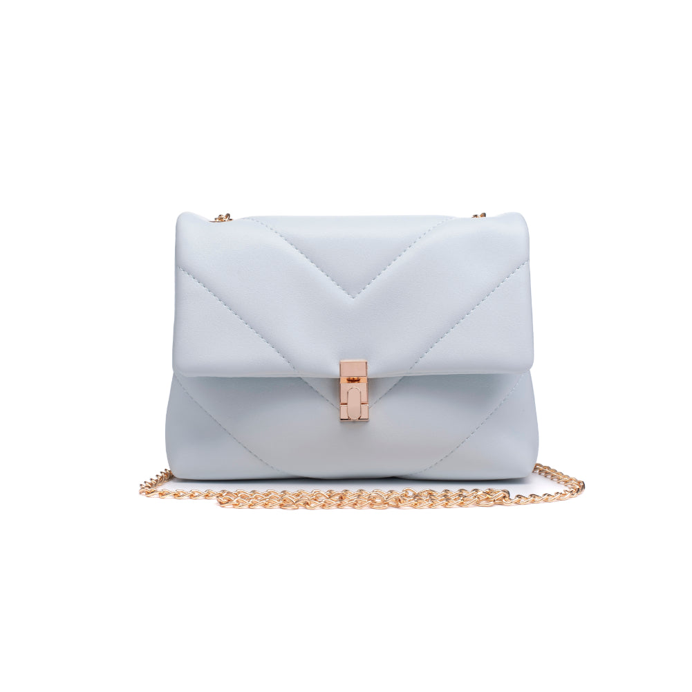 Product Image of Urban Expressions Samantha Crossbody 840611178930 View 5 | Ice Blue