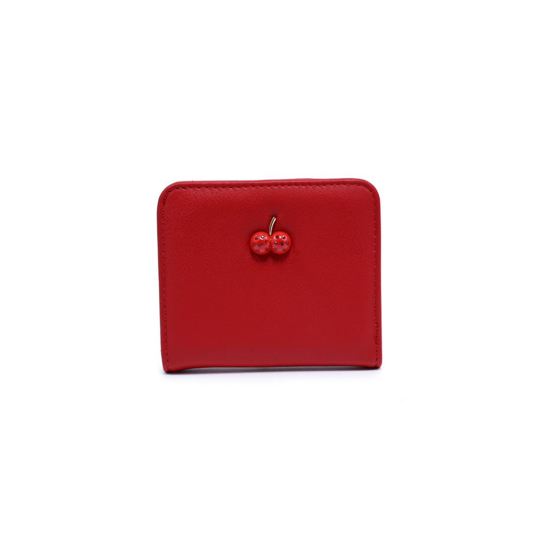 Woman wearing Red Urban Expressions Lucy Wallet 840504203985 View 5 | Red