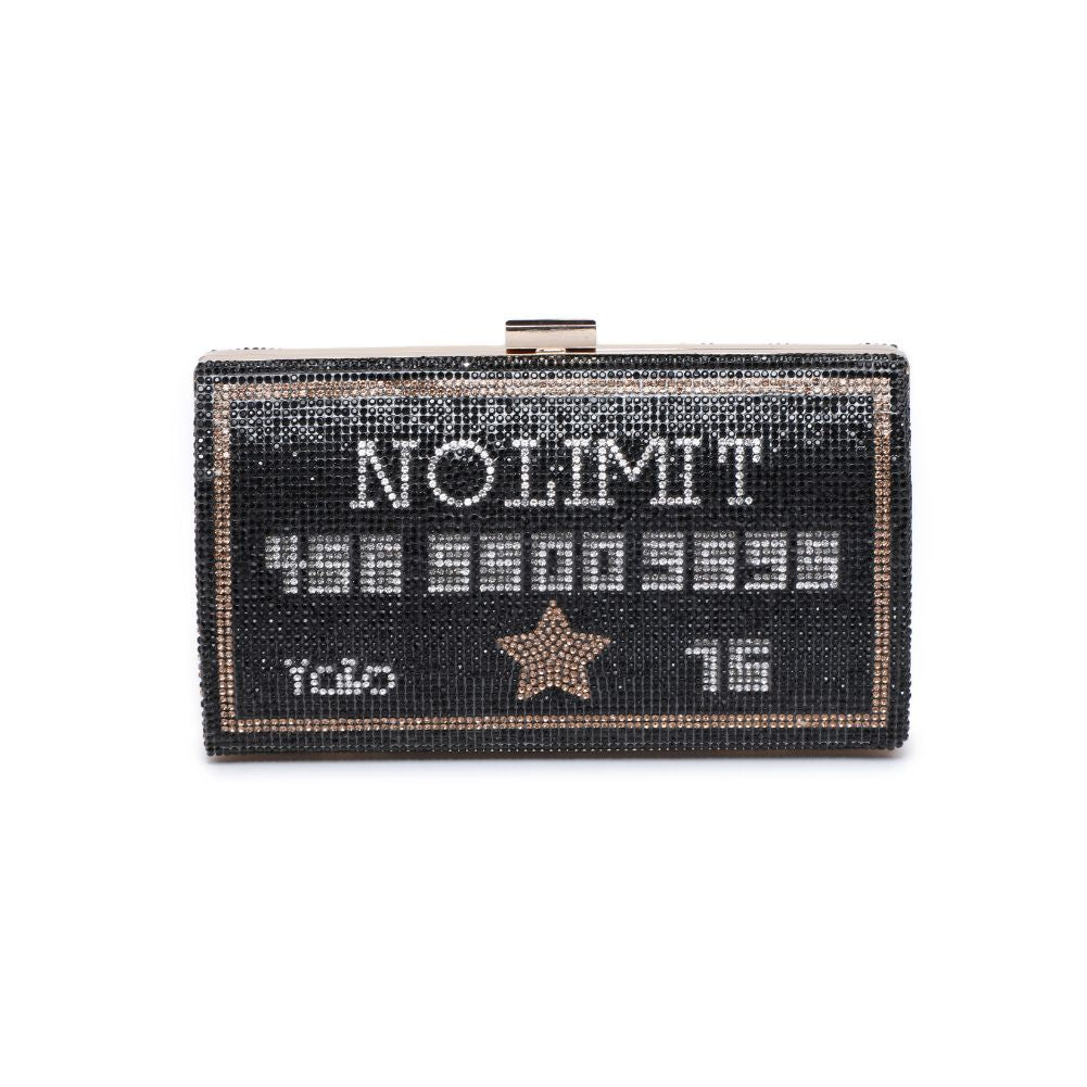 Product Image of Urban Expressions Vegas Minaudiere 818209012782 View 7 | Black