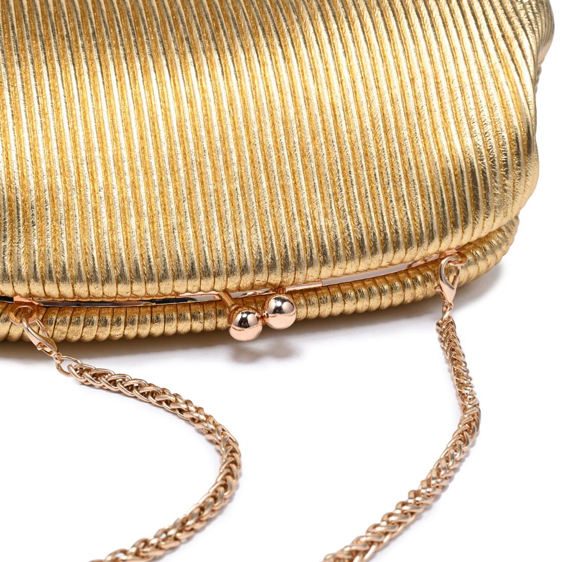 Urban Expressions Coraline Clutch 840504215018 View 8 | Gold