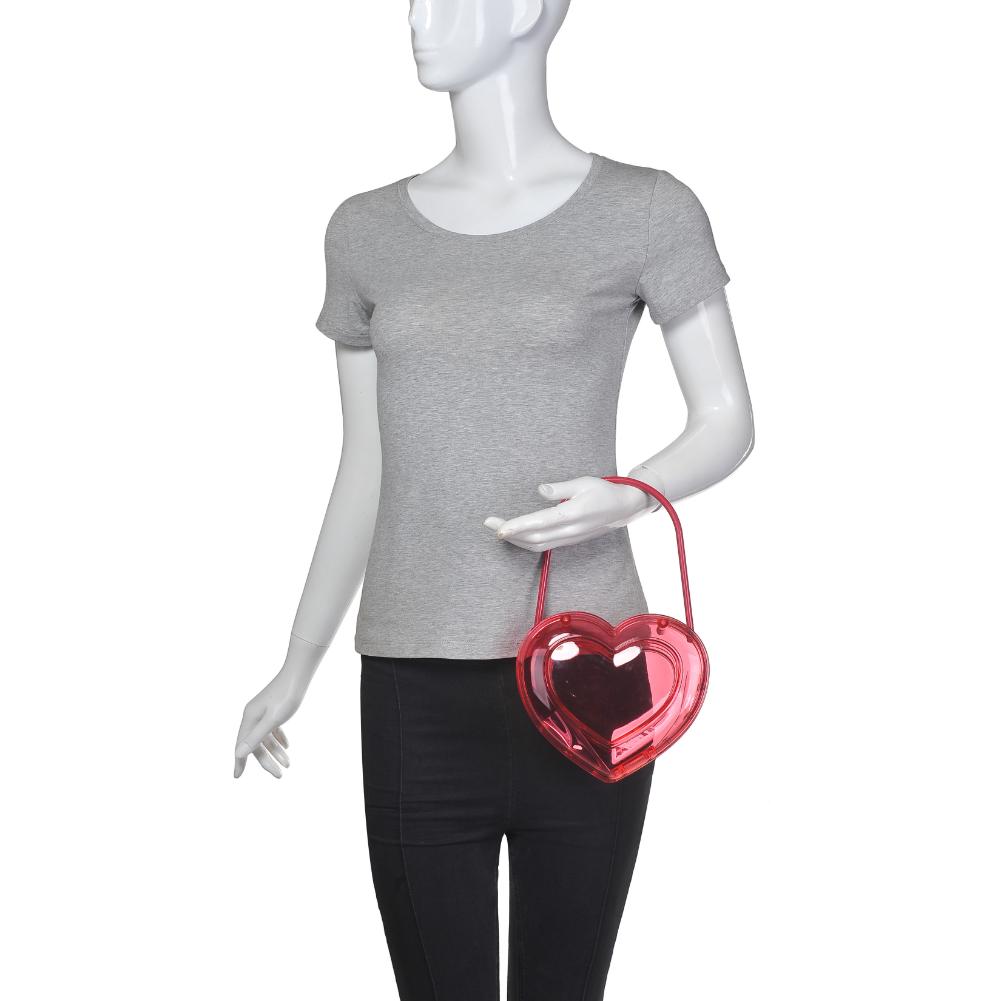 Product Image of Urban Expressions Poppy Evening Bag 840611191410 View 5 | Pink