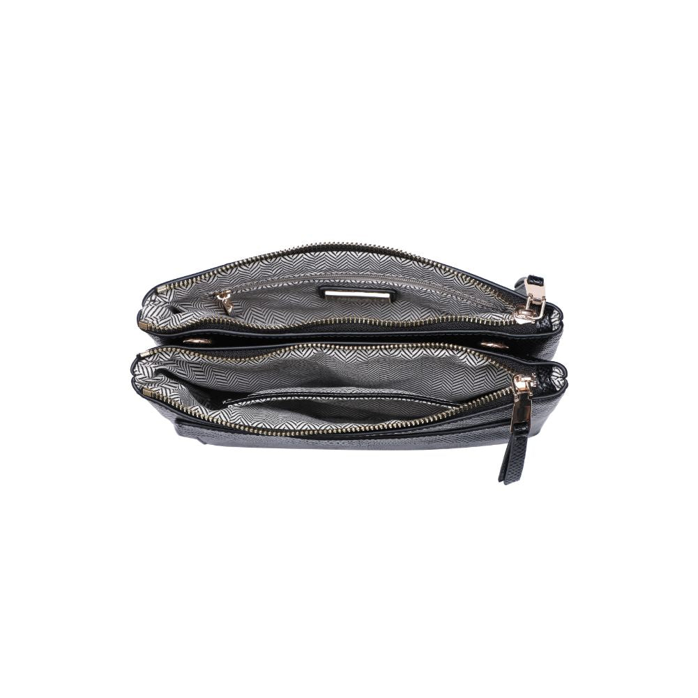Product Image of Urban Expressions Morris Lizard Crossbody 840611108517 View 8 | Black