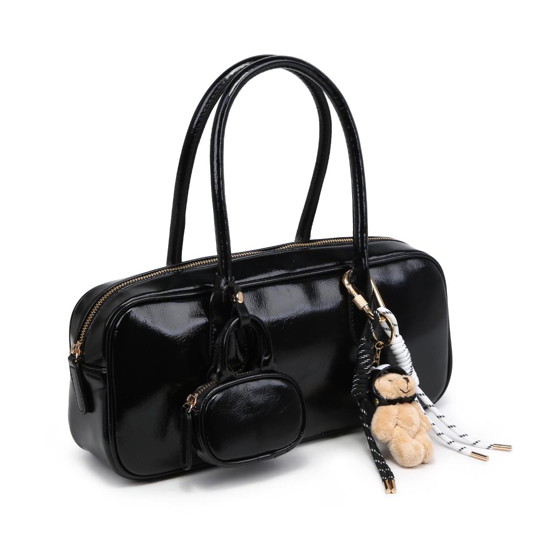 Product Image of Urban Expressions Liora Shoulder Bag 840611198068 View 6 | Black