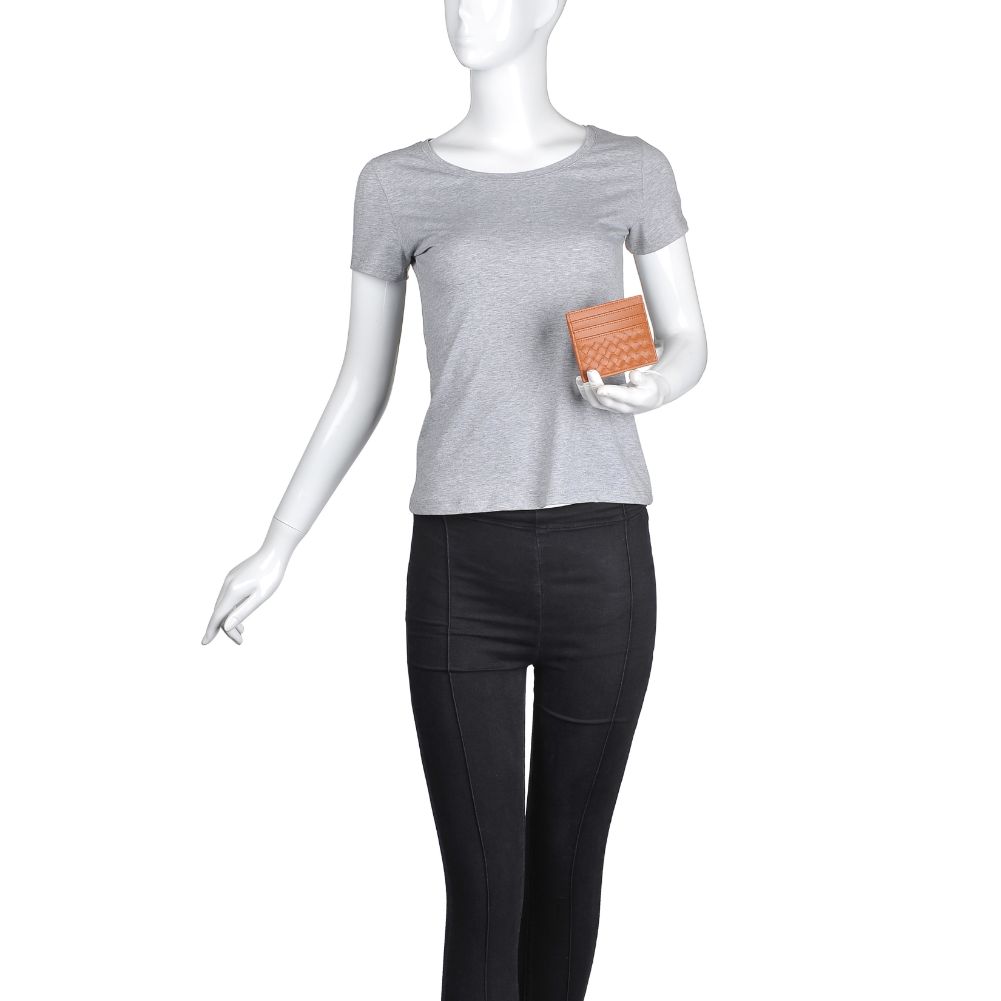 Product Image of Urban Expressions Jolene Card Holder 840611173294 View 5 | Tan