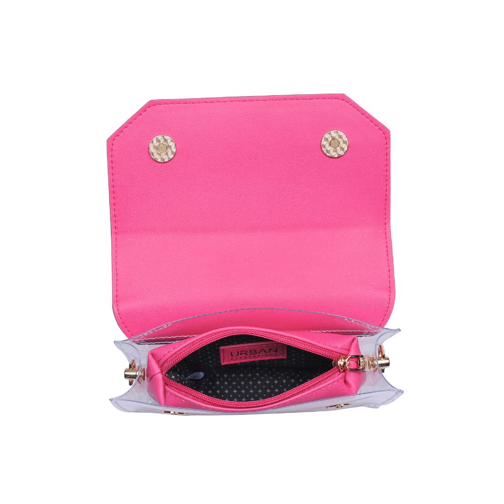 Product Image of Urban Expressions Tailgate Clutch 840611159991 View 4 | Fuchsia