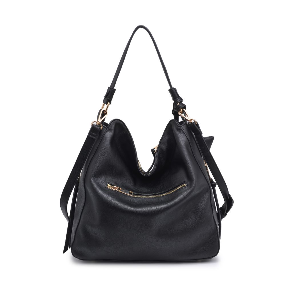 Product Image of Urban Expressions Wanda Hobo 818209011846 View 7 | Black