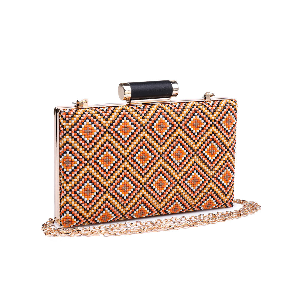 Product Image of Urban Expressions Bora Bora Evening Bag NA-840611161567 View 2 | Orange