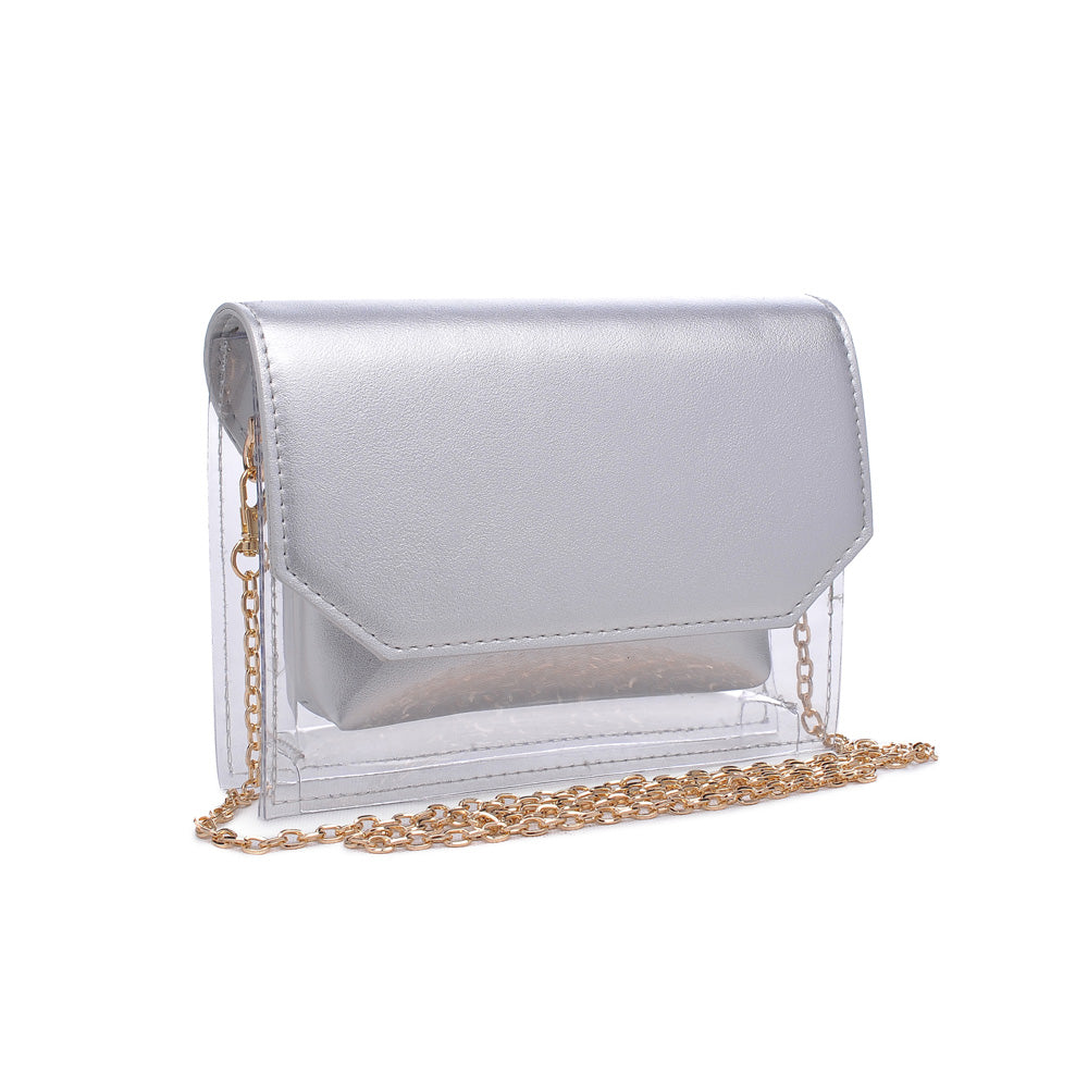 Product Image of Urban Expressions Tailgate Clutch 840611160010 View 2 | Silver