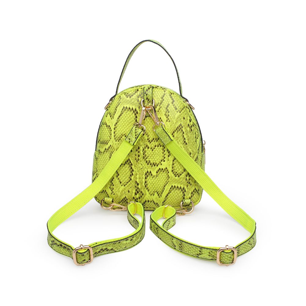 Product Image of Urban Expressions Nichole Backpack NA-840611162854 View 3 | Neon Yellow