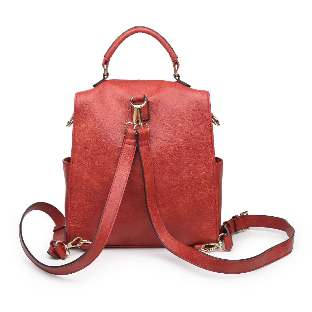 Product Image of Urban Expressions Miles Backpack NA-840611166760 View 3 | Rust