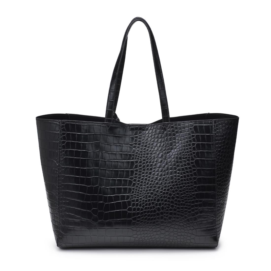 Product Image of Urban Expressions Tiffany Tote 840611198976 View 7 | Black