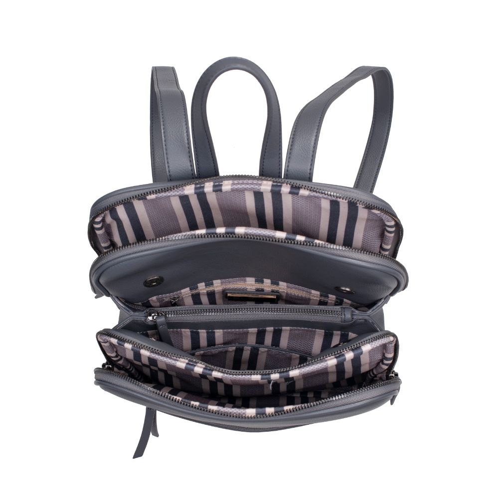 Product Image of Urban Expressions Carly Backpack 840611174437 View 8 | Carbon