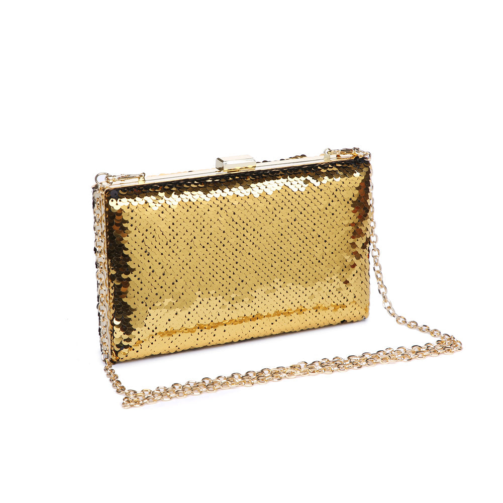 Product Image of Urban Expressions Diana Clutch NA-840611157249 View 2 | Gold
