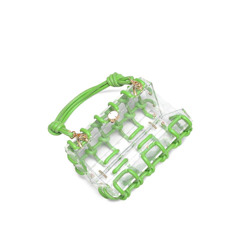 Woman wearing Citron Urban Expressions Mavis Evening Bag 840611191670 View 9 | Citron