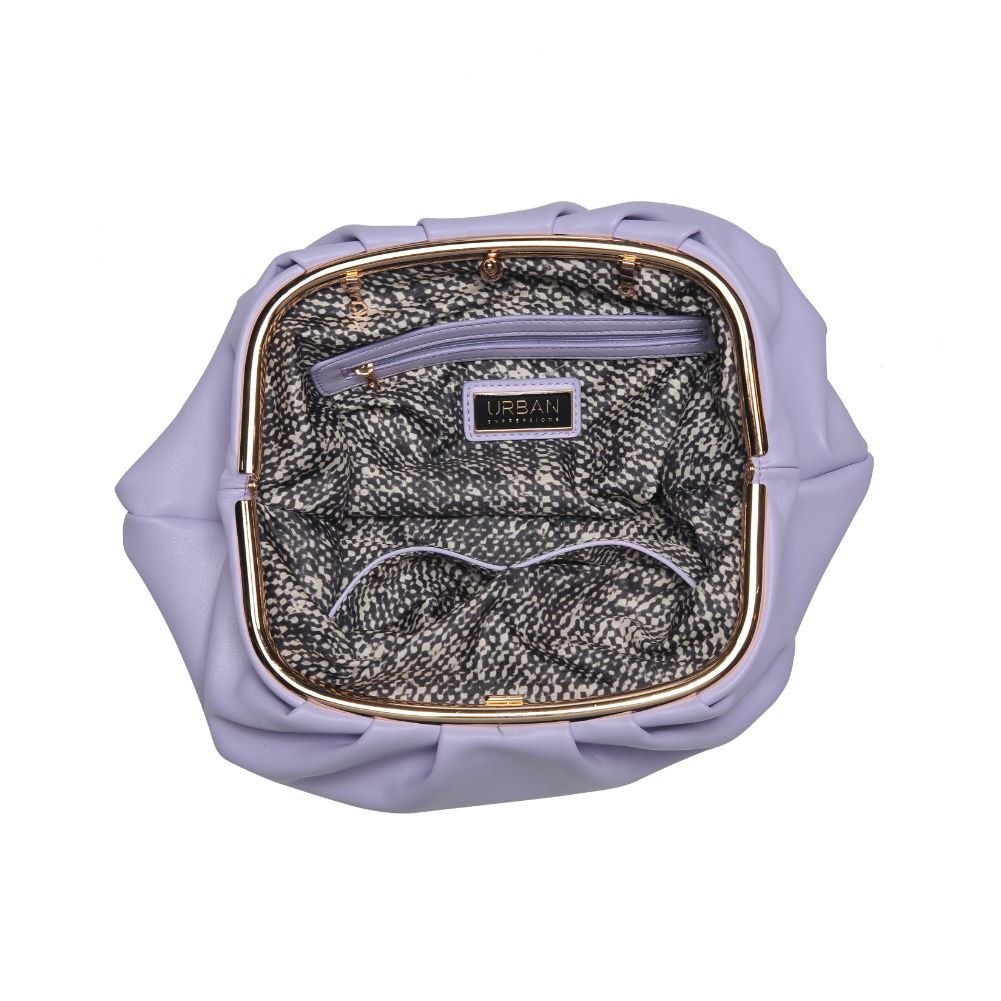 Product Image of Urban Expressions Yasmina Clutch 818209016315 View 8 | Lilac