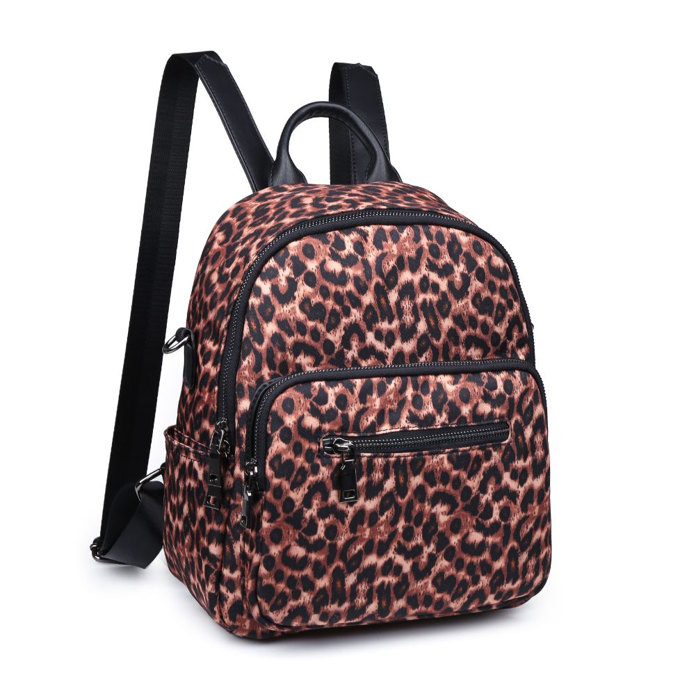 Product Image of Urban Expressions Ariana Backpack 840611163516 View 3 | Leopard
