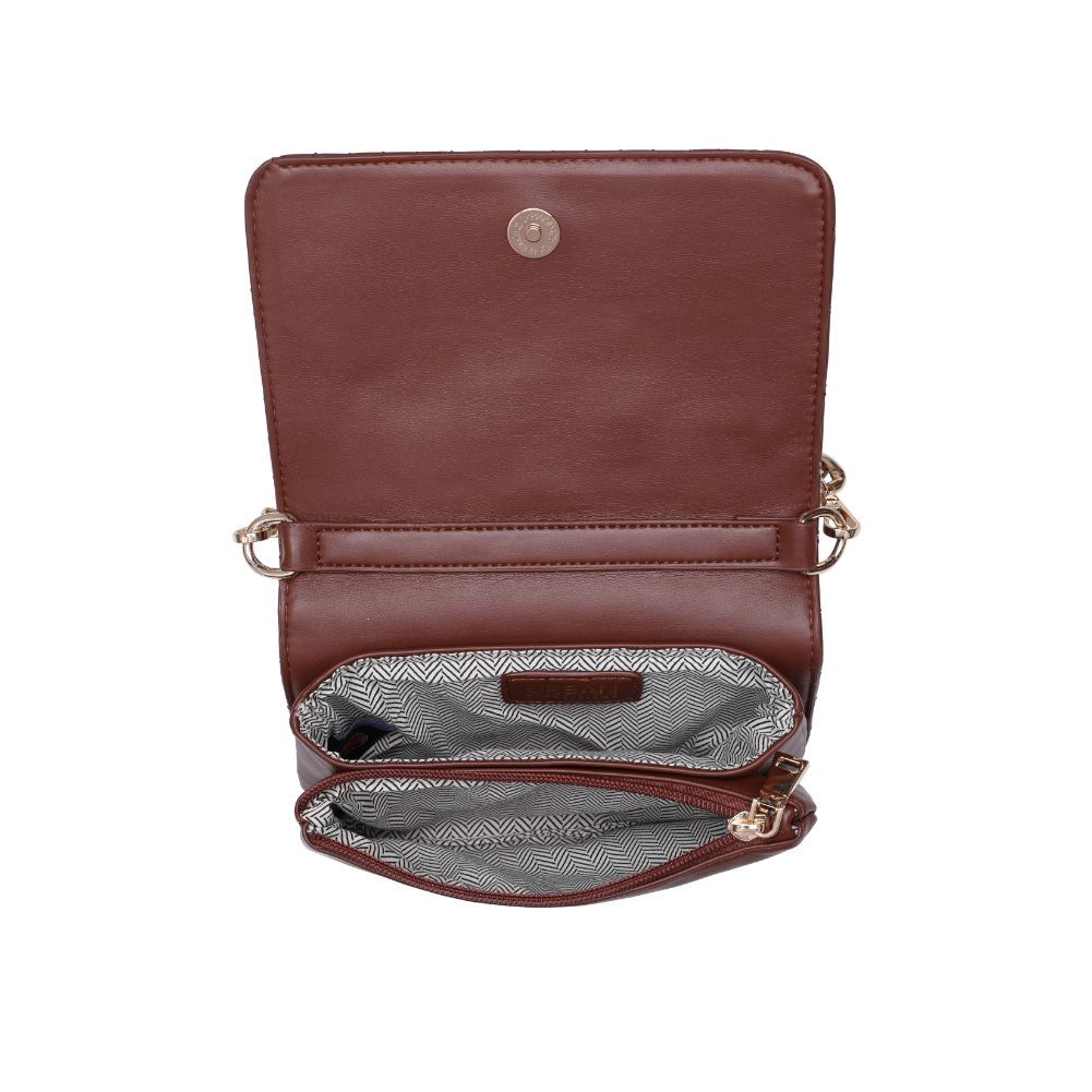 Product Image of Urban Expressions Karolina Crossbody 818209013437 View 8 | Chocolate