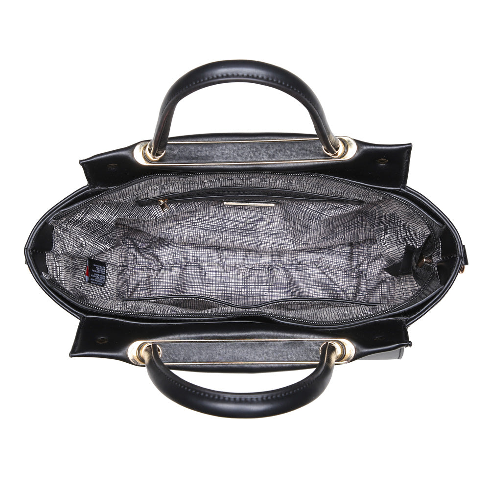 Product Image of Urban Expressions Greyson Satchel NA-840611149718 View 4 | Black