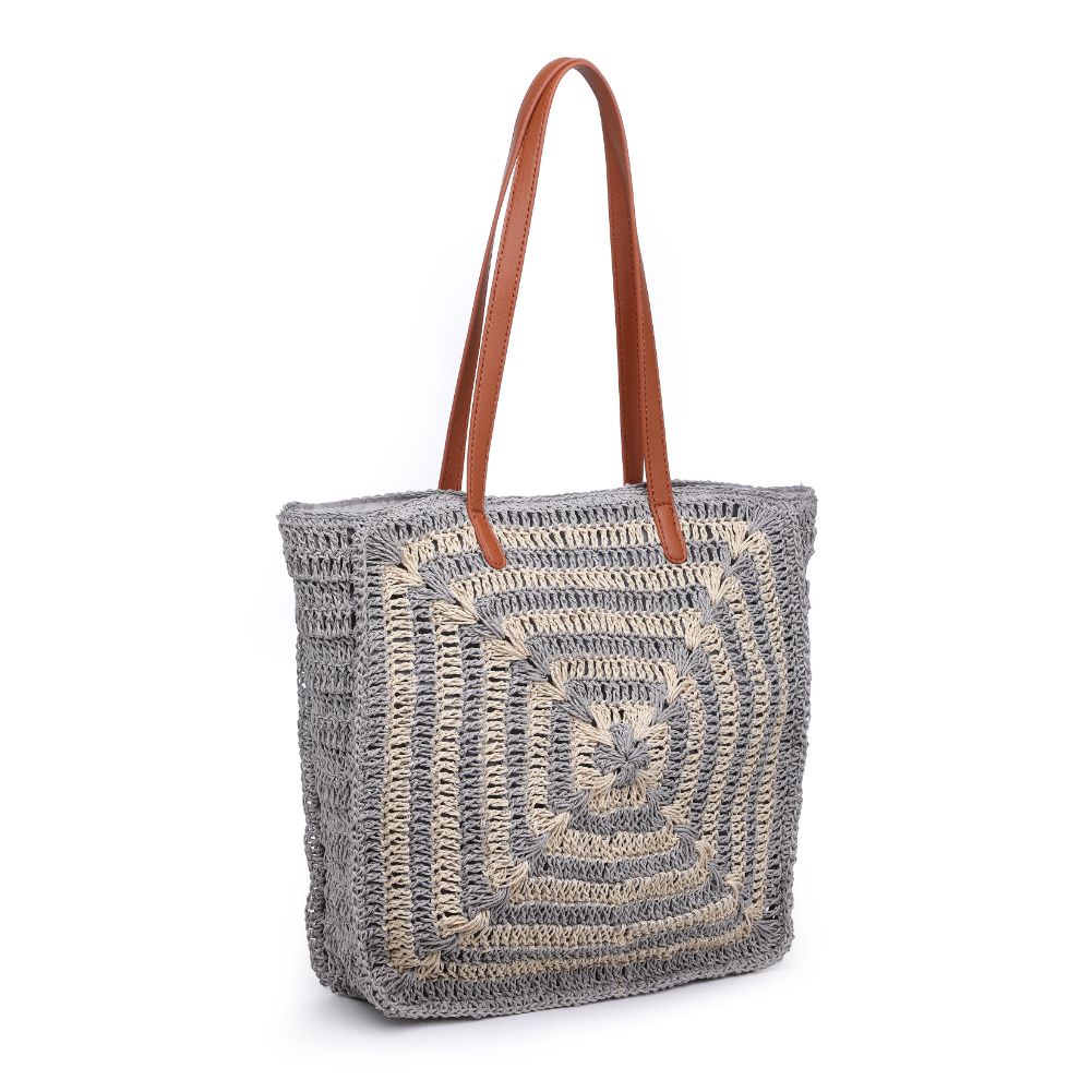 Urban Expressions Palmyra Tote 818209016629 View 6 | Grey Multi