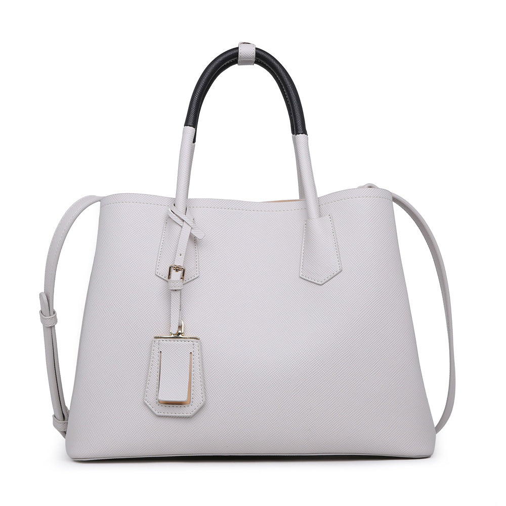 Product Image of Urban Expressions Collette Satchel NA-840611160546 View 1 | Grey