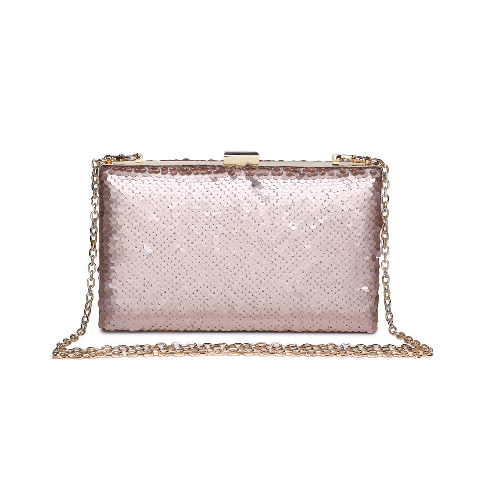 Product Image of Urban Expressions Diana Clutch NA-840611157225 View 3 | Rose Gold
