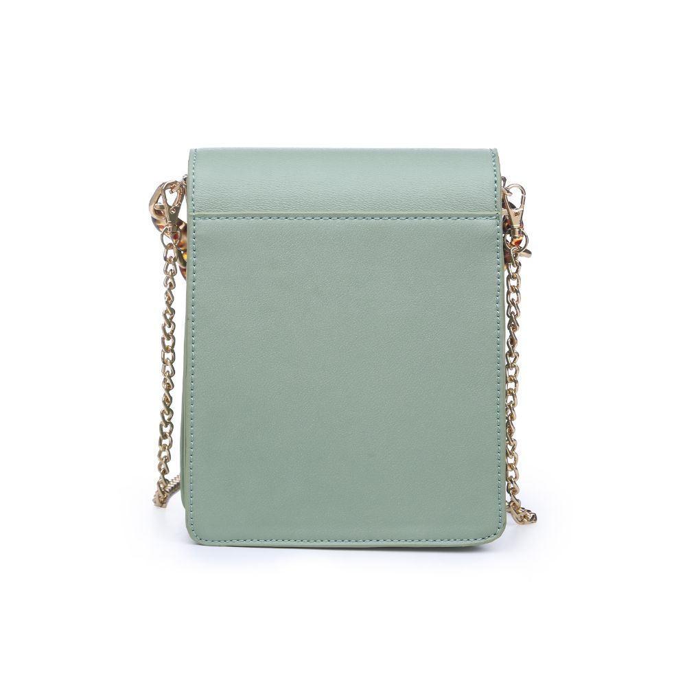 Woman wearing Mint Urban Expressions Bobbie Crossbody 840611169938 View 7 | Mint