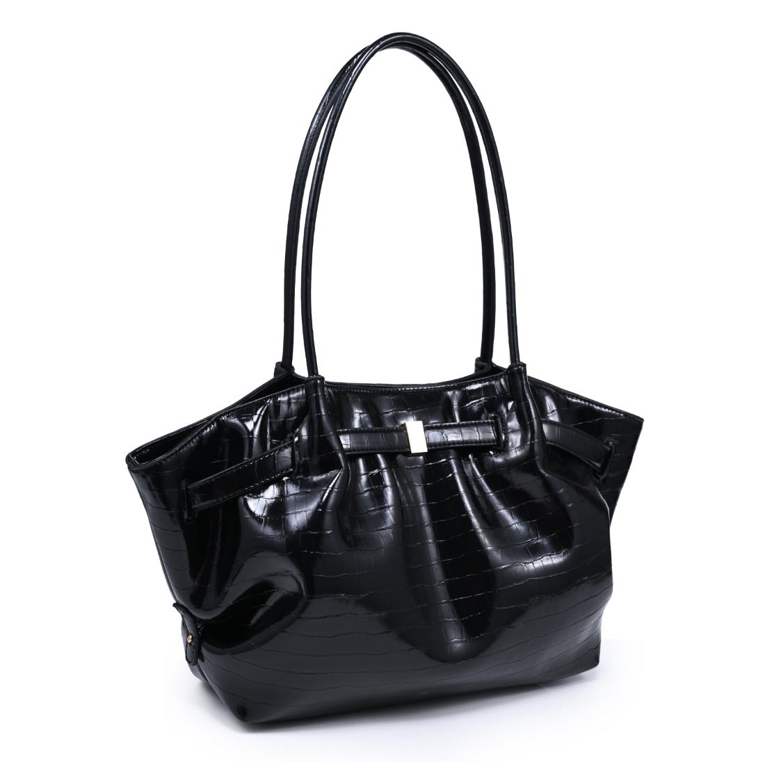 Urban Expressions Reesa Satchel 840504214899 View 2 | Black