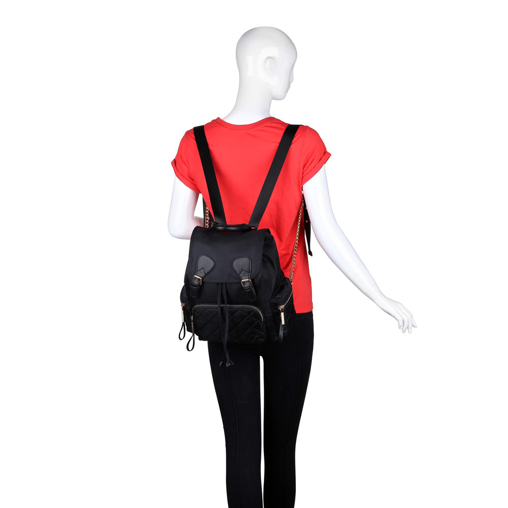 Product Image of Urban Expressions Waltz Backpack NA-840611154880 View 5 | Black