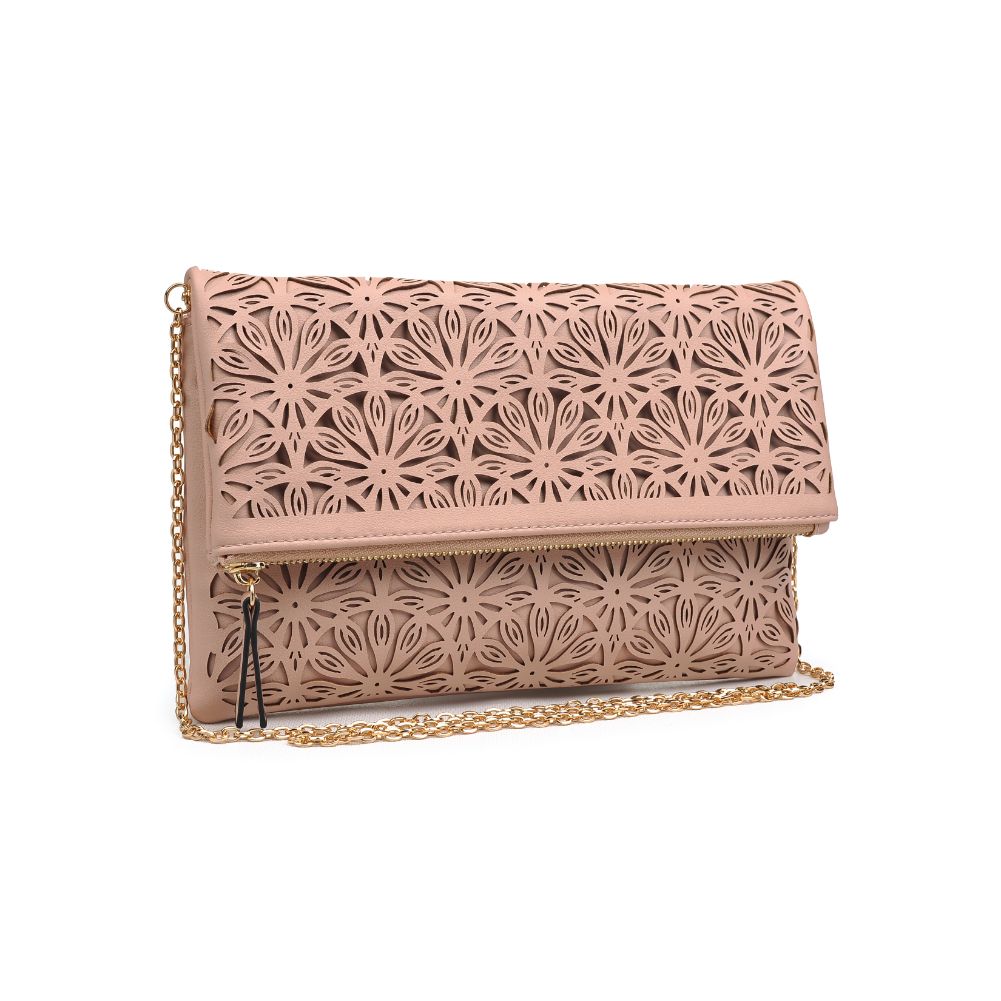Product Image of Urban Expressions Skylar Clutch 840611169525 View 2 | Blush