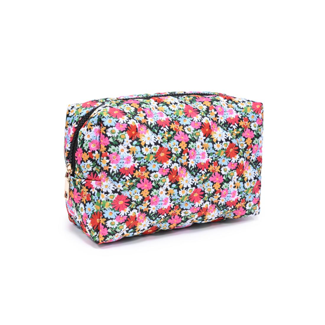 Urban Essentials Petal Parade Cosmetic & Travel Organizer Pouch 840504210129 View 2 | Multi