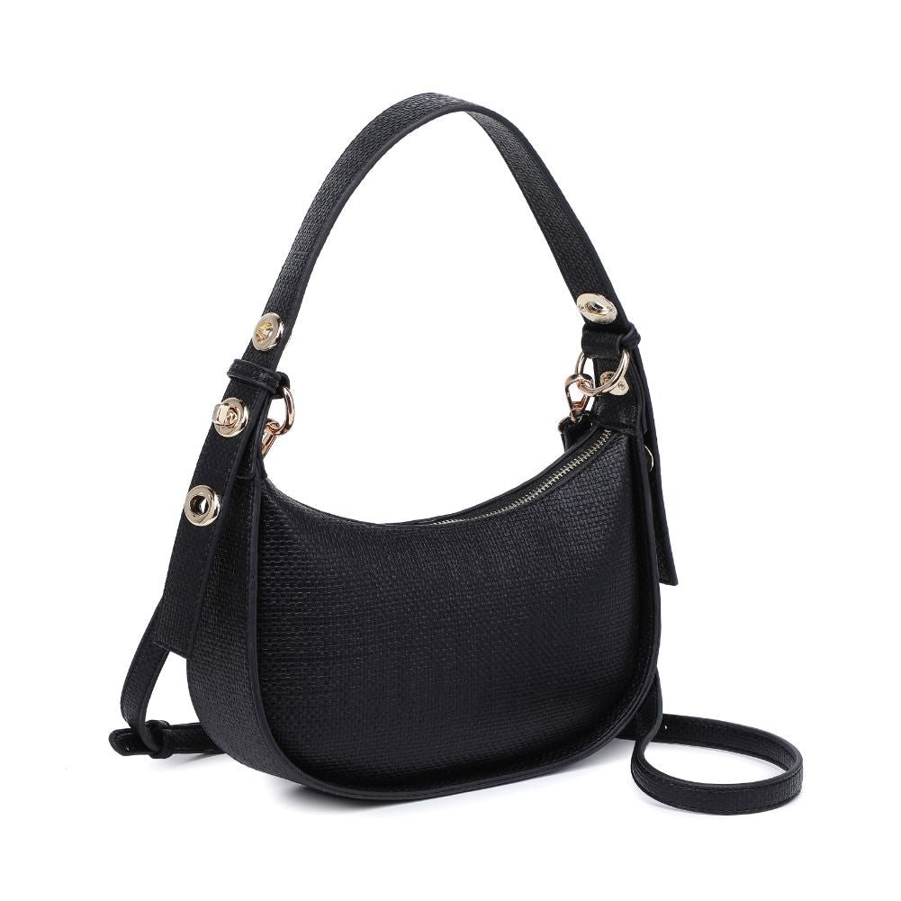 Product Image of Urban Expressions Rhoda Shoulder Bag 840611118523 View 6 | Black