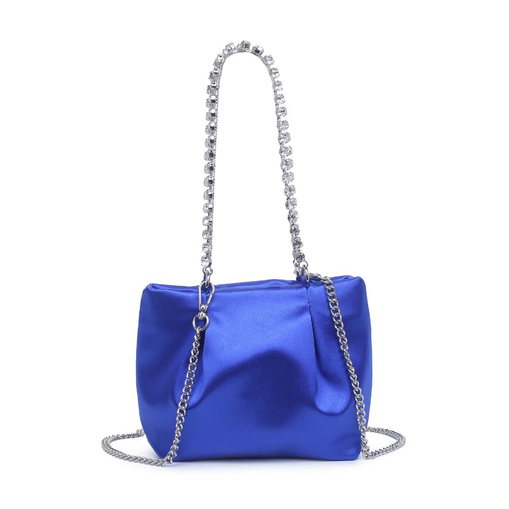 Woman wearing Blue Urban Expressions Marceline Evening Bag 840611116130 View 5 | Blue