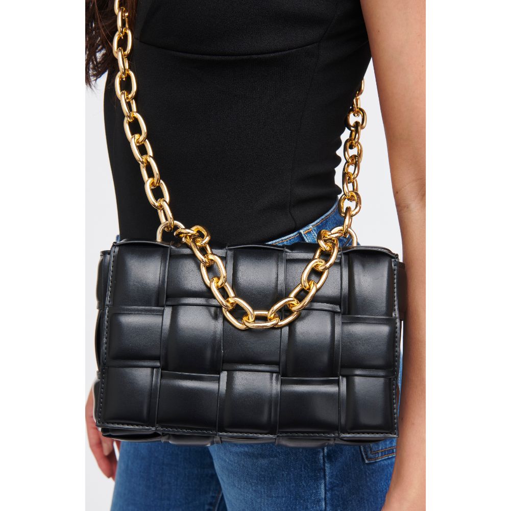 Woman wearing Black Urban Expressions Ines Crossbody 840611185440 View 2 | Black