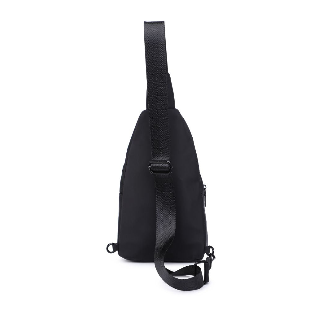 Woman wearing Black Urban Expressions Walker - Nylon Sling Backpack 840611110640 View 7 | Black