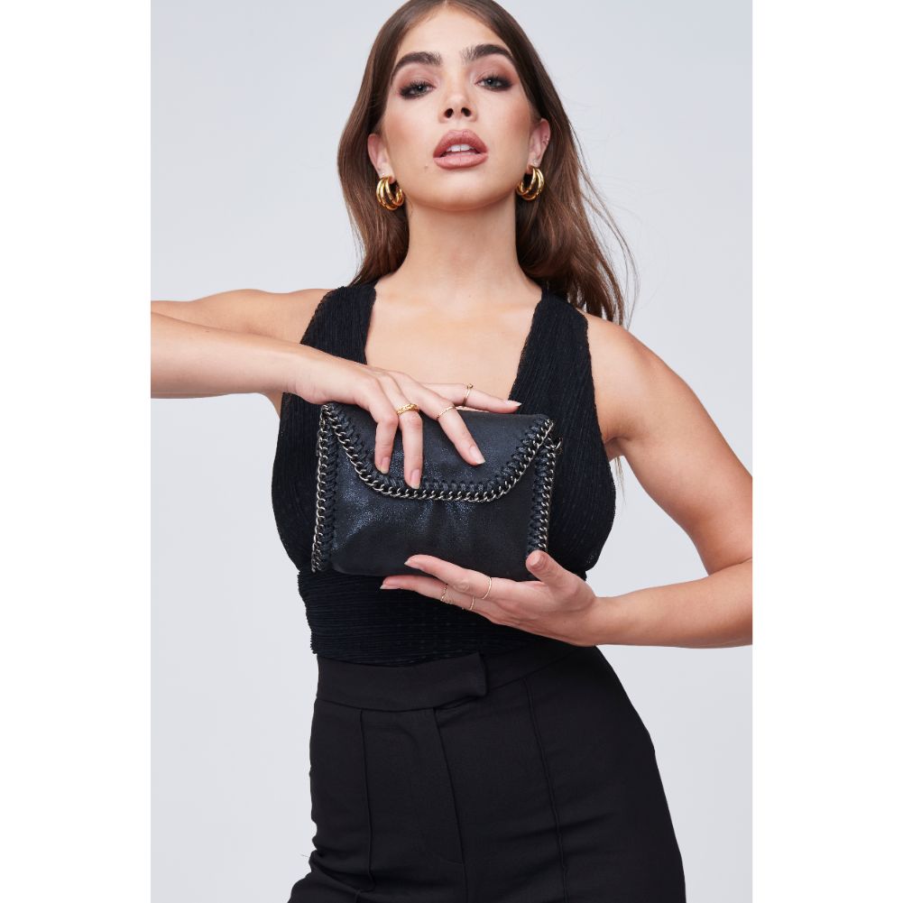 Woman wearing Black Urban Expressions Felicia Crossbody 818209011501 View 4 | Black
