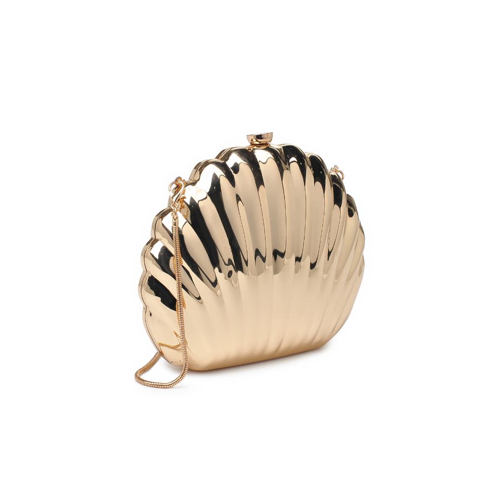 Product Image of Urban Expressions Sandy Evening Bag 840611136503 View 6 | Gold