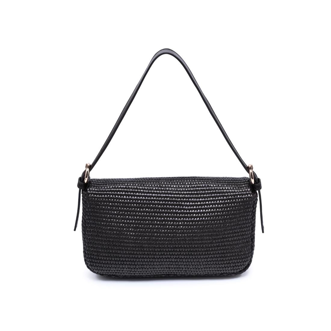 Urban Expressions Gloria - Straw Crossbody 840504206696 View 7 | Chocolate