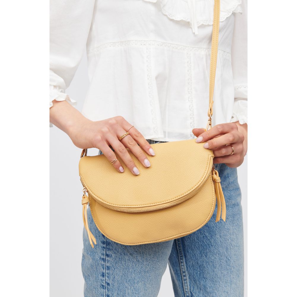 Woman wearing Buttercup Urban Expressions Holly Crossbody 818209015868 View 1 | Buttercup