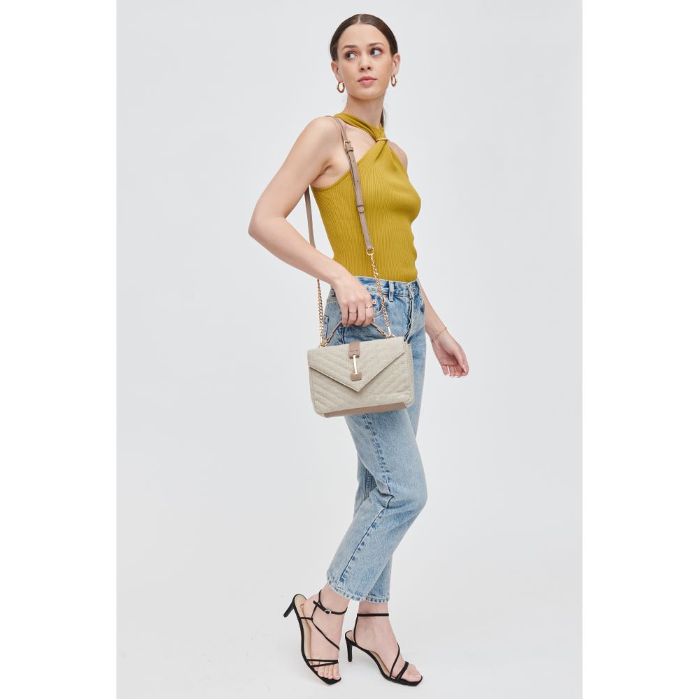 Woman wearing Natural Urban Expressions Grace Crossbody 840611106780 View 2 | Natural