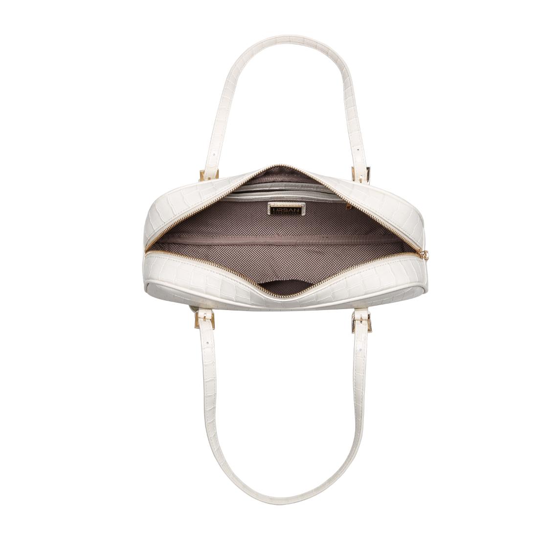 Woman wearing Ivory Urban Expressions Athena Shoulder Bag 840504206177 View 9 | Ivory