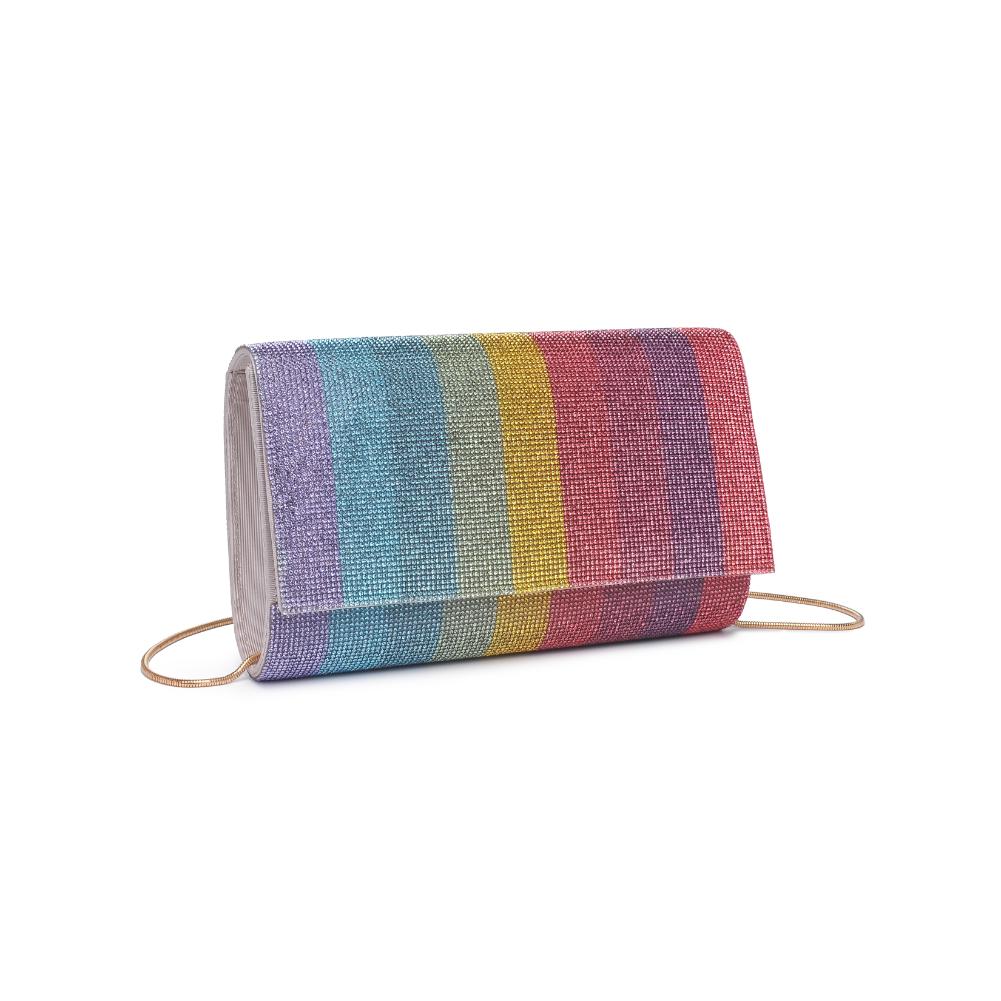 Woman wearing Multi Urban Expressions Bowie Evening Bag 840611142153 View 6 | Multi