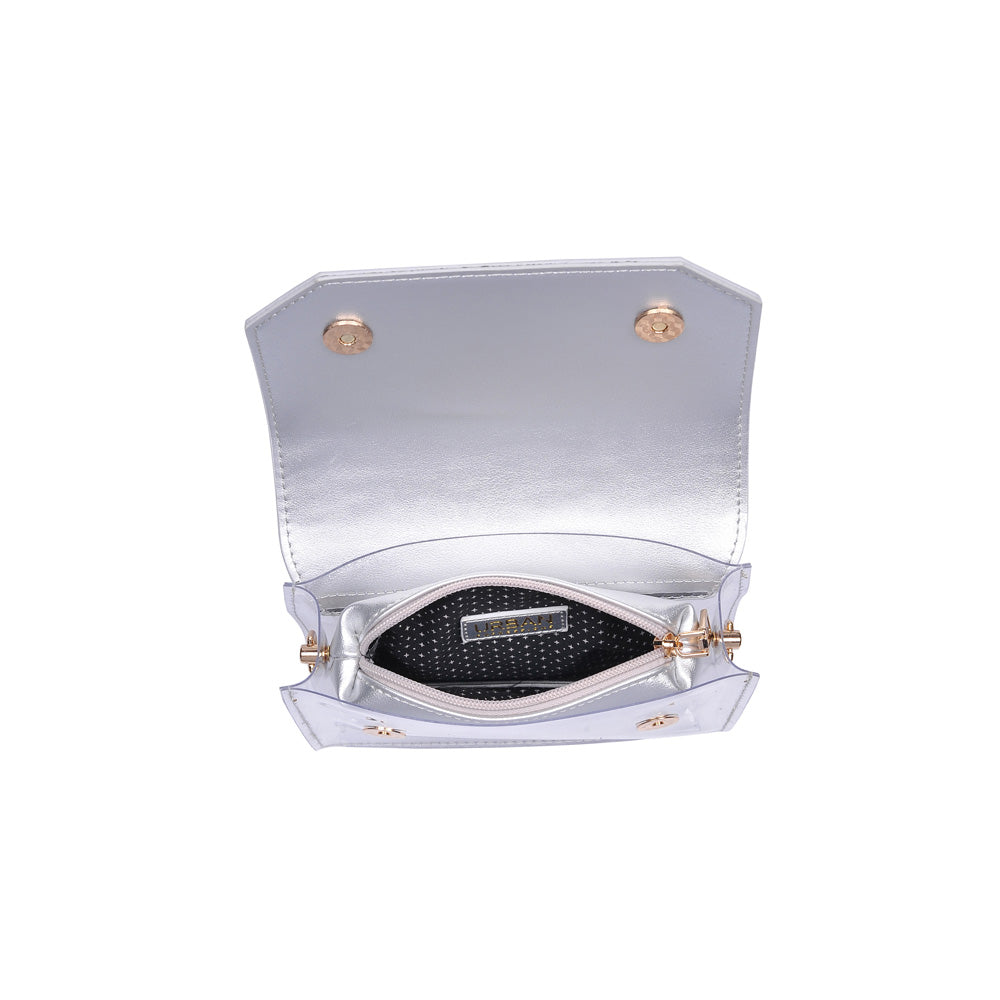 Product Image of Urban Expressions Tailgate Clutch 840611160010 View 4 | Silver