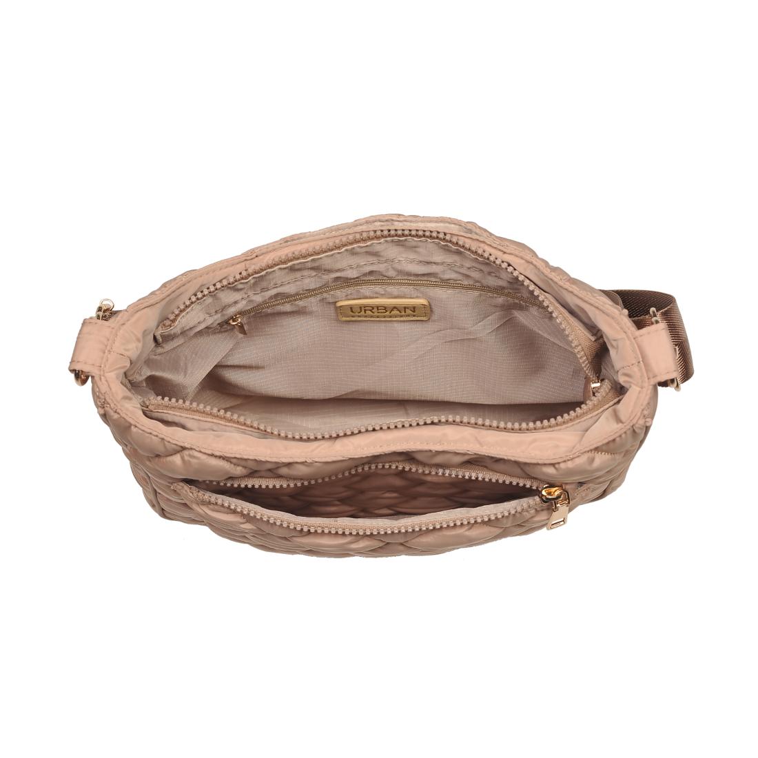 Urban Expressions Fia - Quilted Puffer Crossbody 818209018562 View 8 | Natural