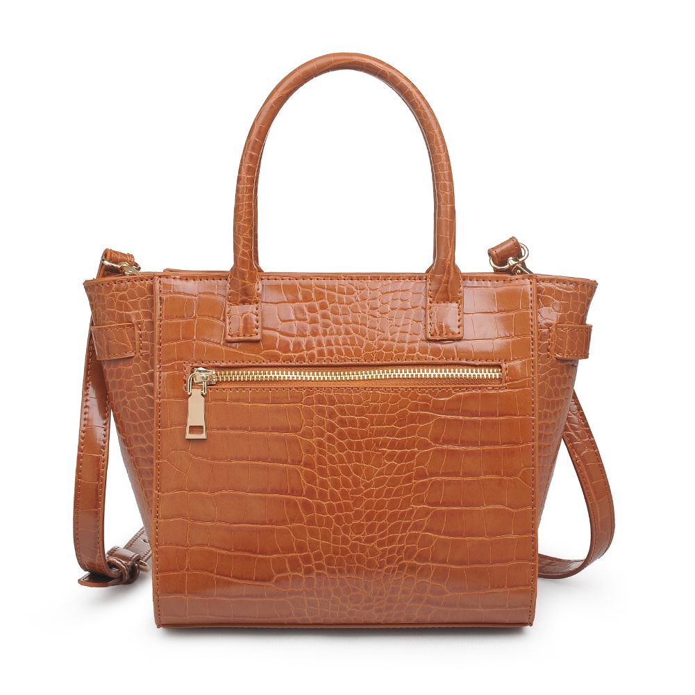 Product Image of Urban Expressions Jayden Satchel 840611172945 View 3 | Tan