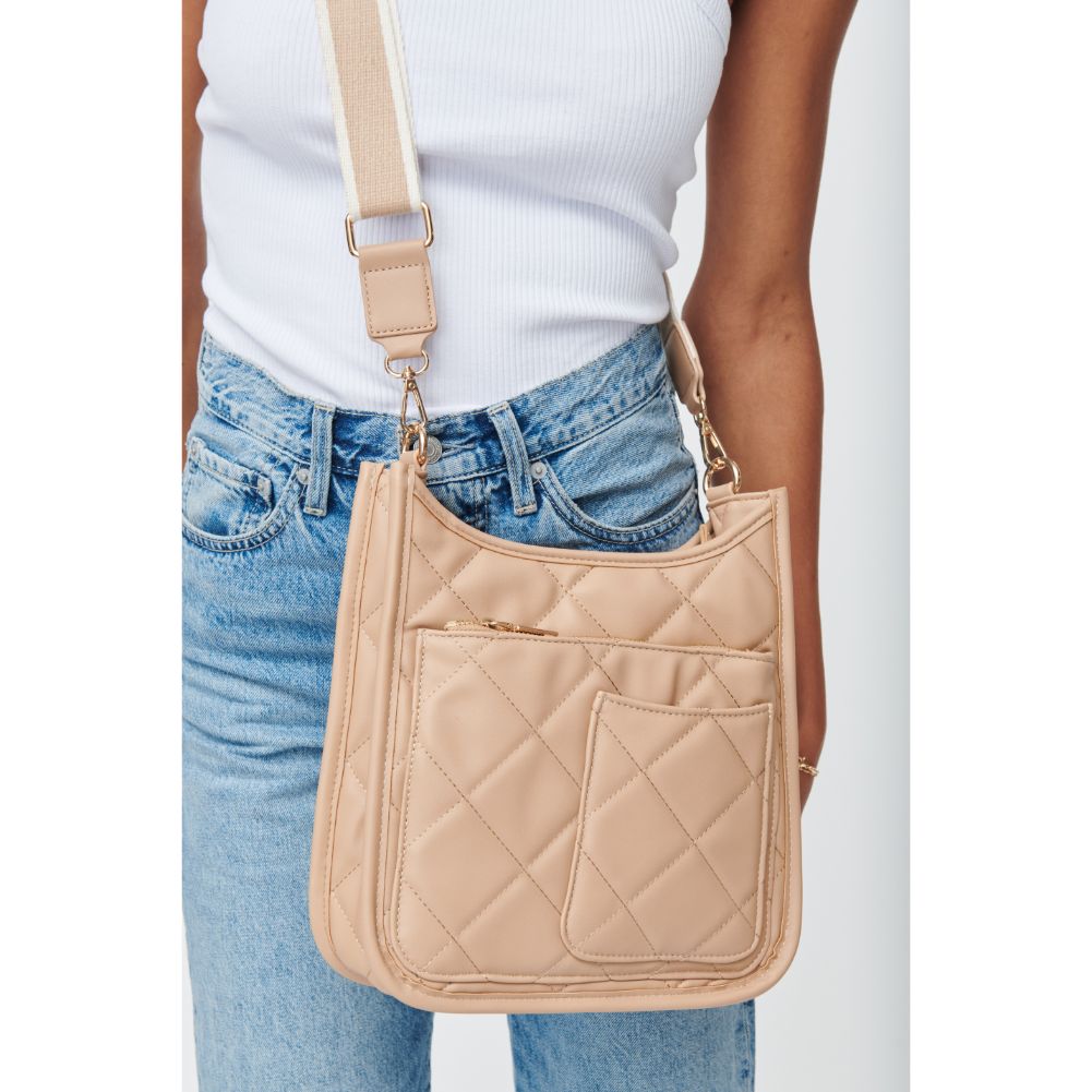 Woman wearing Natural Urban Expressions Harlie Crossbody 840611104854 View 4 | Natural