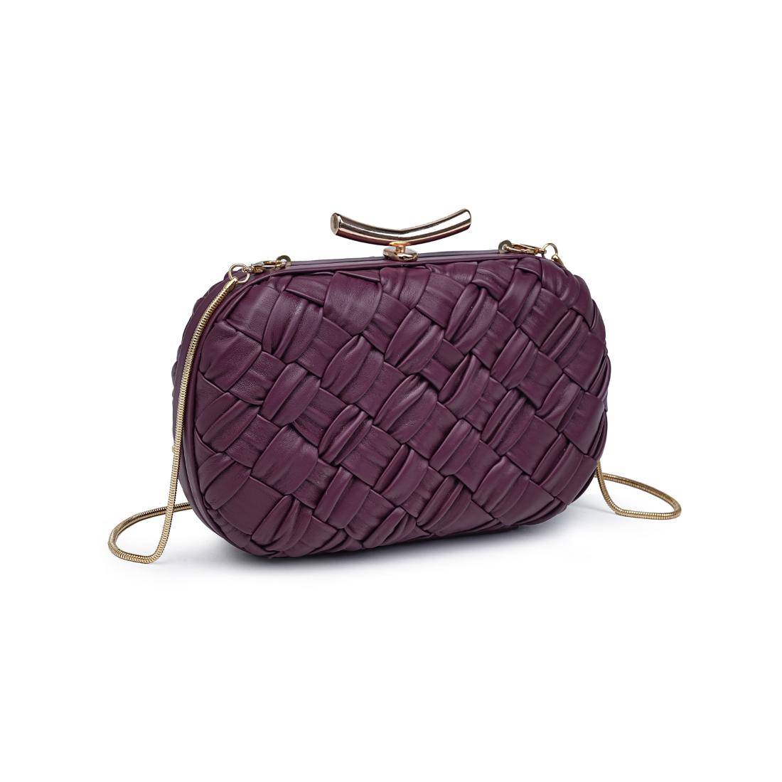 Product Image of Urban Expressions Rya Evening Bag 840611199898 View 6 | Burgundy